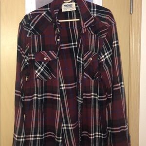 Maroon Flannel
